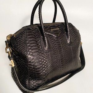 Rare Python Leather Givenchy Antigona Medium
